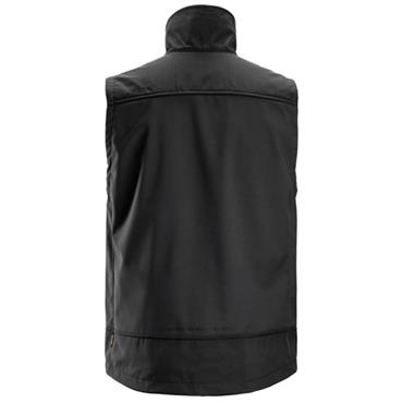 Snickers 4506 AllroundWork, Softshell Stretch Vest - Black