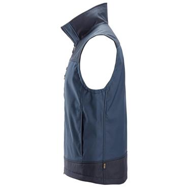 Snickers 4506 AllroundWork, Softshell Stretch Vest - Navy/Dark Navy