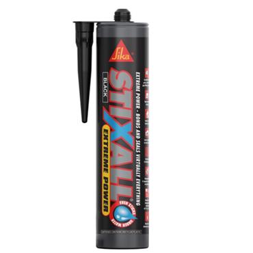 Sika STIXALL Extreme Power Hybrid Sealant & Adhesive - (Black) 300ml