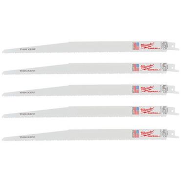 Milwaukee 48475094 300mm x 10/14TPI Multi Material Wood / Metal / Plastic Recip Blades (5 Pack)