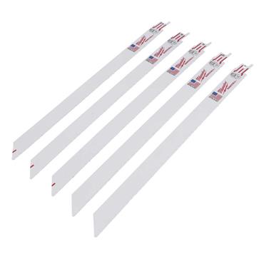 Milwaukee 48475189 300mm x 18 TPI Sawzall Thin Kerf Sabre Blades  (5 Pack)