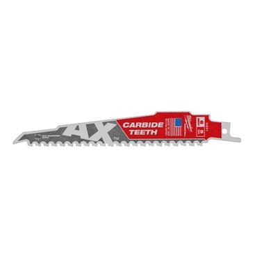 Milwaukee 48475226 230mm x 5 TPI Carbide Teeth Demolition Recip Blade for Wood with Nails (1 Piece)