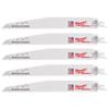 Milwaukee 48475706 Multi Material Heavy-Duty WRECKER Blades 230mm x 7/11 TPI (5 Pack)