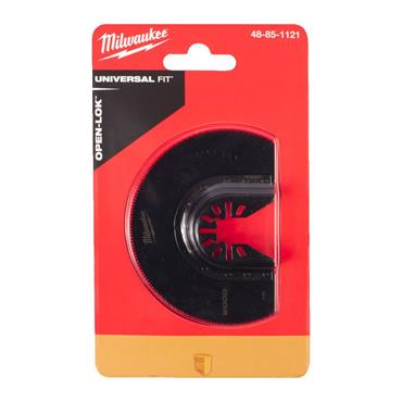 Milwaukee 48851121 Wood 90mm Open-Lok OMT HCS Segmented Blade - 1pc