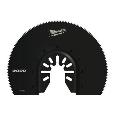 Milwaukee 48851121 Wood 90mm Open-Lok OMT HCS Segmented Blade - 1pc