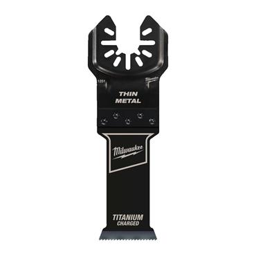 Milwaukee 48851251 Thin Metal 28mm Open-Lok OMT BiM Plunge Blade - 1pc