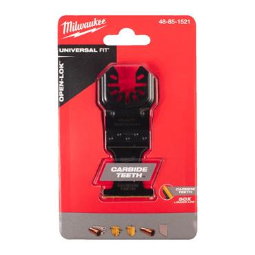 Milwaukee 48851521 Carbide Multi-Material Open-Lok OMT Blade - 1pc