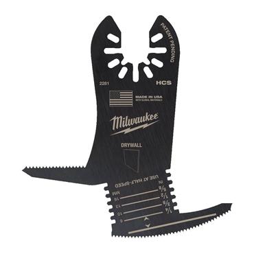 Milwaukee 48852281 5 in 1 Drywall Open-Lok OMT Plunge Blade - 1pc