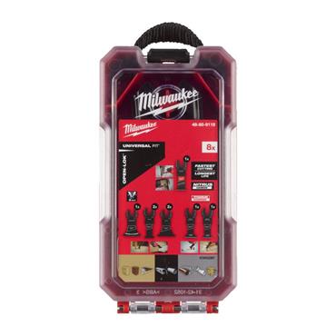 Milwaukee 48859118 Multi Material Open-Lok OMT Set - 8pc