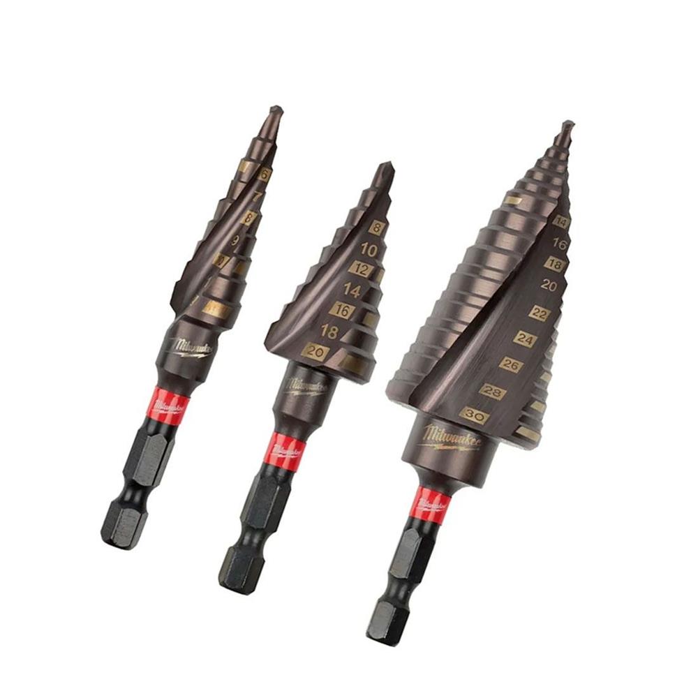 48899266 Milwaukee 48899266 3pc Shockwave Step Drill Set | Toolfix | Dundalk ...