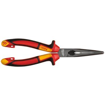 Milwaukee 4932464565 205mm VDE Long 45° Round Nose Pliers