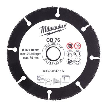 Milwaukee 4932464716 76mm Carbide Blade 