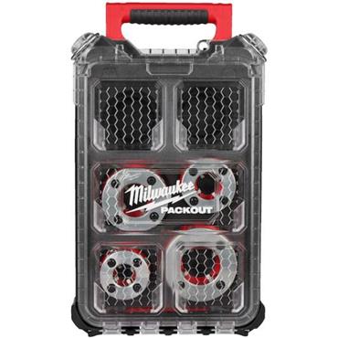BSPT Alloy Die Head Kit 1/2in- Compatible with the Milwaukee M18FPT114