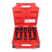 Milwaukee 4932480457 Shockwave 10 Piece 1/2" Deep Impact Socket Set