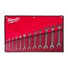 Milwaukee 4932492714 Double Open End Spanner Set - 12pc
