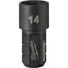 Milwaukee INSIDER Pass-through Ratchet Socket - 14mm