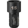 Milwaukee INSIDER Pass-through Ratchet Socket - 15mm