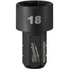Milwaukee INSIDER Pass-through Ratchet Socket - 18mm