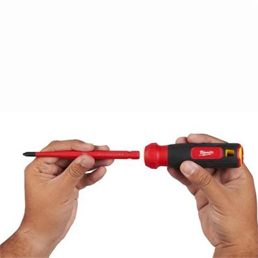 Milwaukee 4932493658 Insulated 4 in 1 Multi-Bit Screwdriver Set