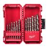 Milwaukee HSS-Ground Set D338 (19 Pieces) Metal Drill Bits Thunderweb 4932493869