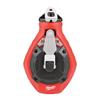 Milwaukee 4932498390 Fine Line Chalk Reel with Red Chalk Refill