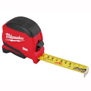 Milwaukee 4932498780 Compact (Gen 2) 8m/25mm Tape Measure