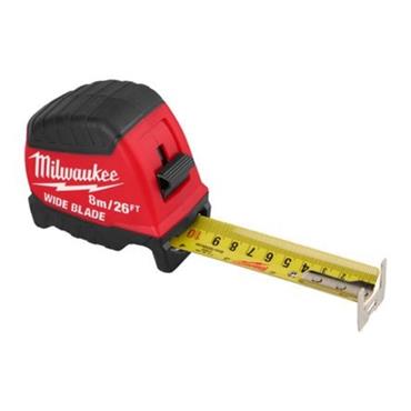 Milwaukee 4932499206 Wide Blade (Gen2) 8m/26ft-35 Tape Measure