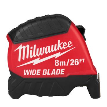 Milwaukee 4932499206 Wide Blade (Gen2) 8m/26ft-35 Tape Measure