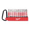Milwaukee 4932500397 SHOCKWAVE Carabiner Screwdriver Bit Set (10 Pieces)