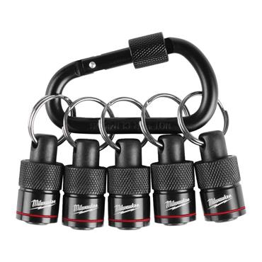 Milwaukee 4932502117 Shockwave 1/4" Hex Quick Release Carabiner - 5pc