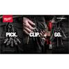 Milwaukee 4932502117 Shockwave 1/4" Hex Quick Release Carabiner - 5pc