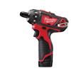 Milwaukee M12BD-202C 12V Compact Screwdriver (2x2Ah)