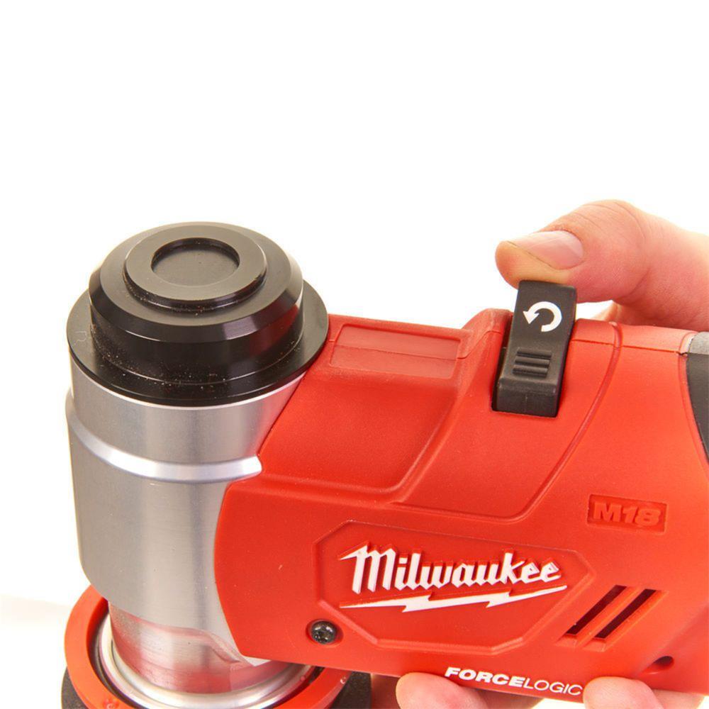 Milwaukee M18HKP201CA M18 Force Logic Hydraulic Knockout Punch Toolfix Dundalk Co. Louth