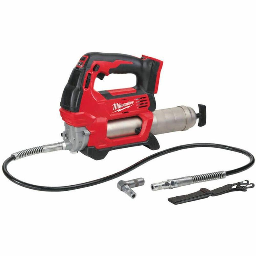 Milwaukee M18FPP2AI502B 18V Impact Wrench & Grease Gun Powerpack (2x5