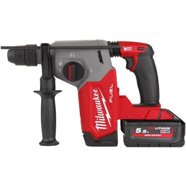 Milwaukee M18FHX-552X M18 Fixtec SDS+ Hammer Drill In HD Kitbox (2x5Ah)