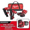 Milwaukee M18FPP2BE-522B 18V First Fix & 16G Nailer Twin Kit (1x5Ah & 1x2Ah)
