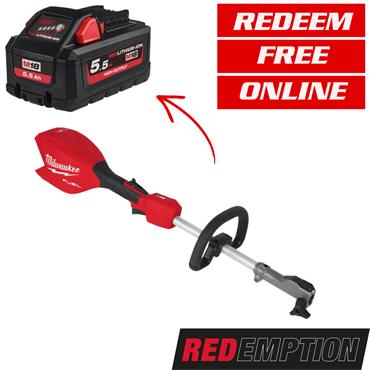 Milwaukee M18FOPH2-0 18V FUEL Outdoor Power Head Garden Multi-Tool With Quik-Lok Gen 2 (Bare Unit)