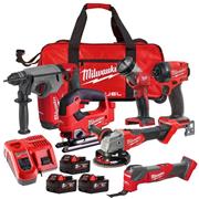 Milwaukee M18FPP6L3-503B M18 Fuel Brushless 6 Piece Kit (3x5Ah)