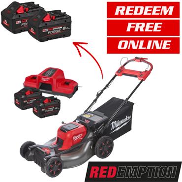 Milwaukee M18F2LM53-122 M18 FUEL 53cm Dual Battery Self-Propelled Lawn Mower (2x12Ah Forge)
