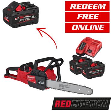 Milwaukee M18FCHS-122 M18 FUEL 40cm Chainsaw (2x12Ah Forge)