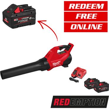 Milwaukee M18FBLG3-802 18V FUEL Gen 3 Blower (2x8Ah Forge)