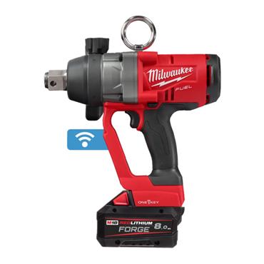 Milwaukee M18ONEFHIWF1-802X M18 High-Torque 1" Impact Wrench (2x8Ah)