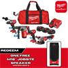 Milwaukee M18ONEPP4A3-503B 18V FUEL ONE-KEY 4 Piece Tool Kit (3x 5.0Ah)