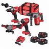 Milwaukee M18ONEPP4A3-503B 18V FUEL ONE-KEY 4 Piece Tool Kit (3x 5.0Ah)