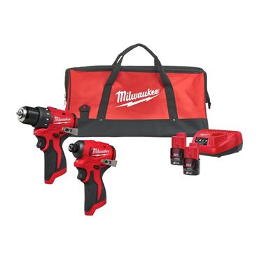 Milwaukee M12BLPP2D-202B M12 GB2 Brushless Combo Kit