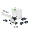 Festool 577077 TSC55 5,0 KEBI-Plus/XL-FS Plunge-Cut Saw (2x5.0Ah) (Rails & Joining Bars)