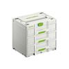 Festool Sortainer SYS3-SORT/3 M 3375 3 Drawer Tool Box 77769