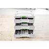 Festool Sortainer SYS3-SORT/3 M 3375 3 Drawer Tool Box 77769
