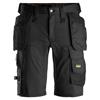 Snickers 6141 0404 AllroundWork Holster Pockets Stretch Shorts - Black