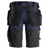 Snickers 6141 9504 AllroundWork Holster Pockets Stretch Shorts - Navy/Black